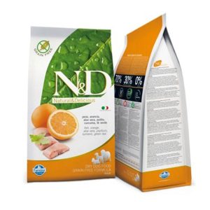 Farmina N&D Cane Grain Free Medium Pesce Peso Confezione 2.5 Kg