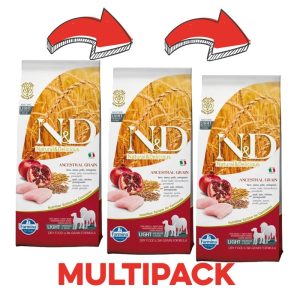Farmina N&D Low Grain Light Medium Maxi Peso Confezione 12 Kg - PROMO 3x  (*)