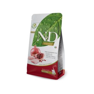 Farmina N&D Prime Grain Free Kitten Pollo e Melograno Peso Confezione 1.5 Kg