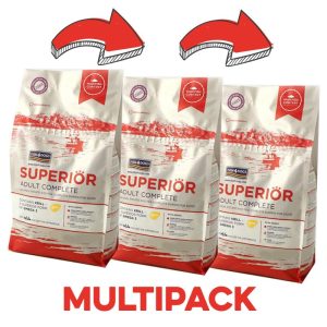 Fish4Dogs Adult Superior Regular Peso Confezione 1.5 Kg – KIT 3x