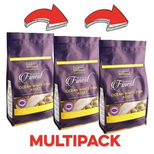 Fish4Dogs Finest Adult Regular Pesce Bianco Peso Confezione 1.5 Kg – KIT 3x