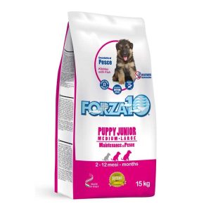 Forza10 Puppy Junior M/L Maintenance al Pesce Peso Confezione 12.5 Kg
