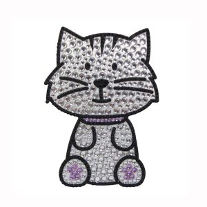 FouFou Sticker Gattino Grey Misura 6 cm