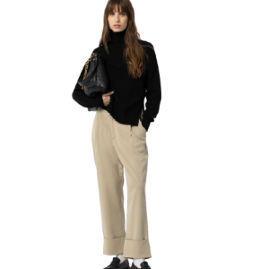 Pantaloni TIFFOSI con piega art.10057645 M TIFFOSI Beige Poliestere Cina 5608273519936