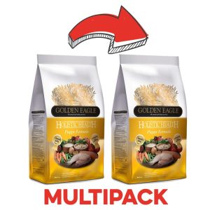 Golden Eagle Holistic Puppy S/M per Cani Peso Confezione 2 Kg – KIT 2x