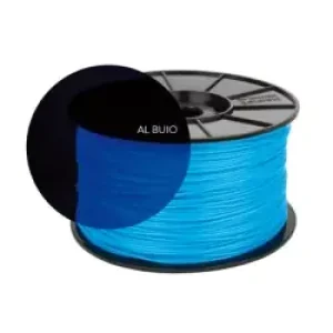 Hamlet Bobina Di Filamento Per Stampanti 3d 3dx100 In Abs Blu Fosforescente Al Buio Da 1kg