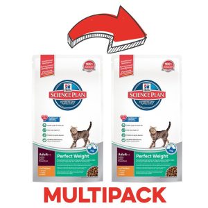 Hill’s Gatto Perfect Weight Peso Confezione 1.5 Kg – KIT 2x