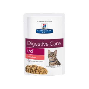 Hill's i/d con Salmone Prescription Diet Feline Umido in Busta Peso Confezione 12 g - KIT 12x