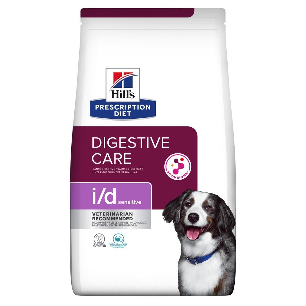 Hill's i/d Sensitive con Uova e Riso Prescription Diet Canine Peso Confezione 4 Kg