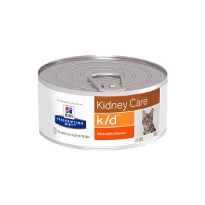 Hill’s k/d Paté con Pollo Prescription Diet Feline Peso Confezione 156 g