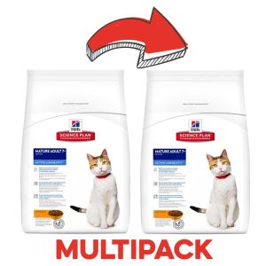 Hill’s Science Plan Mature Adult 7+ Pollo per Gatti Peso Confezione 2 Kg – KIT 2x