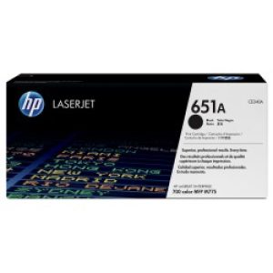 Hp Cartuccia Toner Originale Nero Laserjet 651a