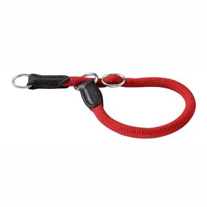 Hunter Collare Semistrangolo Rosso Misura 60 cm