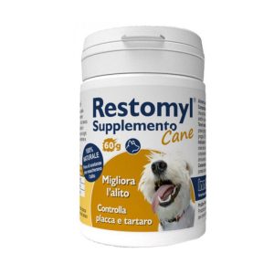 Innovet Restomyl Supplemento Igiene Orale per Cani Peso Confezione 60 g