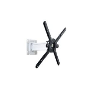 Itb Er043440 Supporto Tv A Parete 127 Cm (50") Nero, Bianco