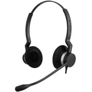 Jabra Biz 2300 Usb Microsoft Lync Duo Auricolare Cablato A Padiglione Ufficio Tipo Nero