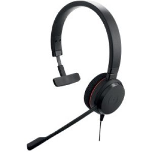 Jabra Evolve 20 Usb-c Ms Mono Auricolare Cablato A Padiglione Ufficio Usb Tipo-c Nero