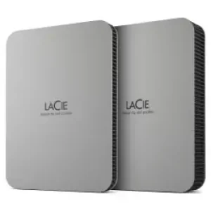Lacie Mobile Drive (2022) Disco Rigido Esterno 5 Tb Argento