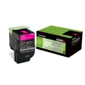 Lexmark 802m Cartuccia Toner 1 Pz Originale Magenta