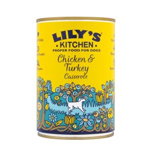 Lily's Kitchen al Pollo e Tacchino per Cani 400gr Peso Confezione 400 g - KIT 12x