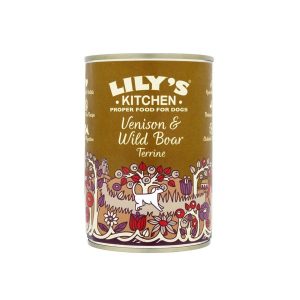 Lily’s Kitchen Cervo e Cinghiale per Cani 400gr Peso Confezione 400 g – KIT 12x