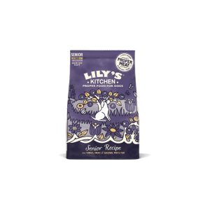 Lily’s Kitchen Senior Recipe con Tacchino, Trota e Pesce Bianco Peso Confezione 7 Kg