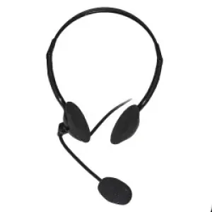 Link Accessori Lkhs02 Cuffia E Auricolare Cablato A Padiglione Musica Chiamate Nero