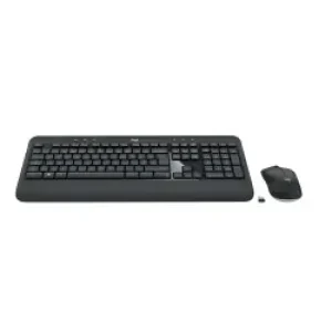 Logitech Advanced Mk540 Tastiera Mouse Incluso Usb Qwerty Inglese Uk Nero, Bianco