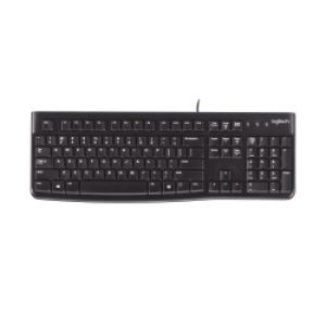 Logitech K120 Corded Keyboard Tastiera Usb Azerty Francese Nero