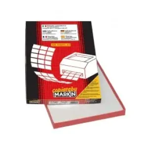 Markin X214c599a3 Etichetta Per Stampante Bianco Autoadesiva
