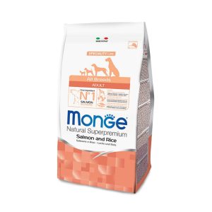 Monge Cane Adult Salmone Peso Confezione 12 Kg