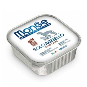 Monge Monoprotein Solo Agnello per Cani 150gr Peso Confezione 150 g - KIT 6x