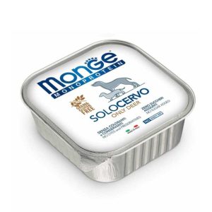 Monge Monoprotein Solo Cervo per Cani 150gr Peso Confezione 150 g