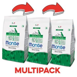 Monge Puppy Junior Maxi Peso Confezione 12 Kg - PROMO 3x  (*)
