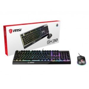 Msi S11-04it601-cla Tastiera Mouse Incluso Usb Qwerty Inglese Britannico Nero