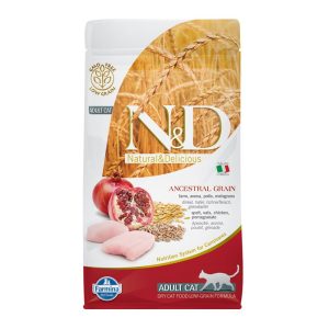 Farmina N&D Gatto Low Grain Pollo e Melograno Peso Confezione 300 g