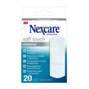 Nexcare 7100225020 Fasciatura Adesiva 2.5 X 7.2 Cm 20 Pz