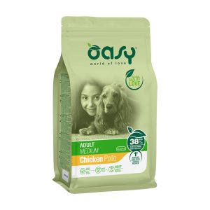 Oasy Adult Medium al Pollo Peso Confezione 12 Kg