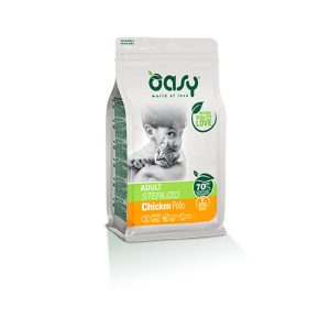 Oasy Adult Sterilized al Pollo per Gatto Peso Confezione 7.5 Kg
