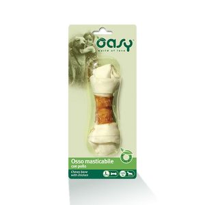 Oasy Osso Naturale al Pollo per Cani Taglia L