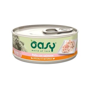 Oasy Umido Pollo e Salmone per Cani 150gr Peso Confezione 150 g