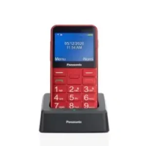 Panasonic Kx-tu155exrn Cellulare 6.1 Cm (2.4") 102 G Rosso Telefono Con Fotocamera