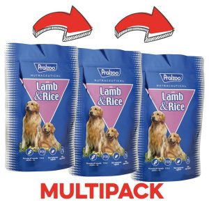 Pralzoo Cane Agnello e Riso Peso Confezione 2 Kg – KIT 3x