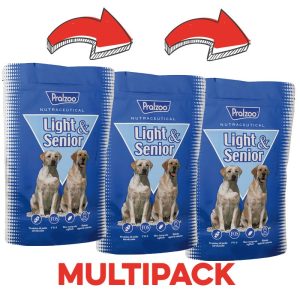 Pralzoo Light & Senior per Cani Peso Confezione 2 Kg – KIT 3x