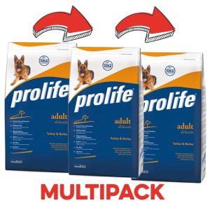 Prolife Cane Adult Tacchino Peso Confezione 15 Kg – PROMO 3x  (*)