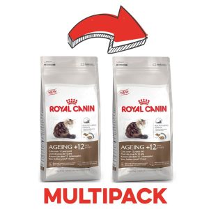 Royal Canin Gatto Ageing +12 Secco Peso Confezione 2 Kg – KIT 2x