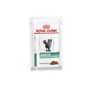 Royal Canin V-Diet Diabetic Gatto Busta Peso Confezione 85 g – KIT 12x