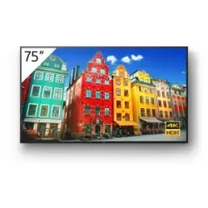 Sony Fw-75bz30j Visualizzatore Di Messaggi Pannello Piatto Per Segnaletica Digitale 190.5 Cm (75") Ips Wi-fi 440 Cd/m² 4k Ultra