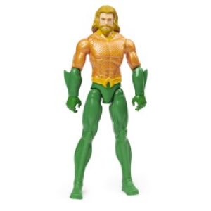 Spin Master Dc Comics | Aquaman Personaggio 30 Cm In Scala Con Decorazioni Originali