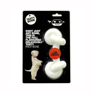 Tasty Bone Osso Annodato per Igiene Dentale Gusto Roast Chicken